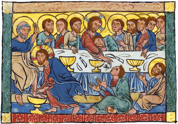 Last Supper on Holy Thursday