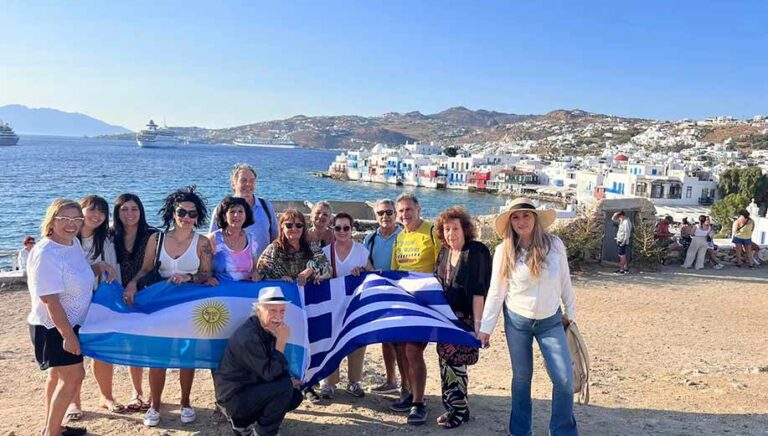 Έλληνες και φιλέλληνες από τη Λατινική Αμερική στη λατρεμένη Ελλάδα και την περιοχή μας